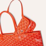Goyard Saint Louis GM Tote Bag Orange - Image 4